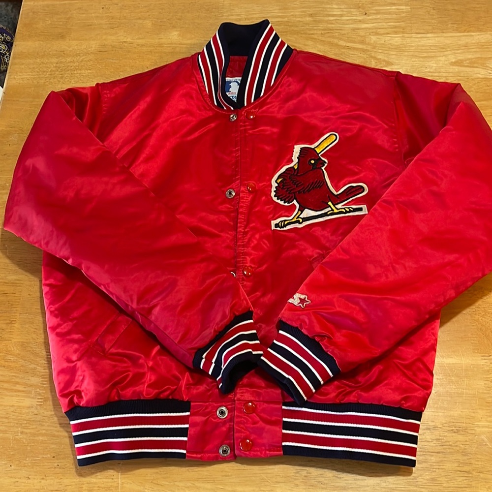 Vintage starter bomber jacket The Cardinals
